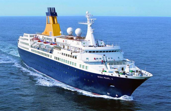 El crucero Saga Pearl II escala este jueves en Motril por segunda vez esta temporada